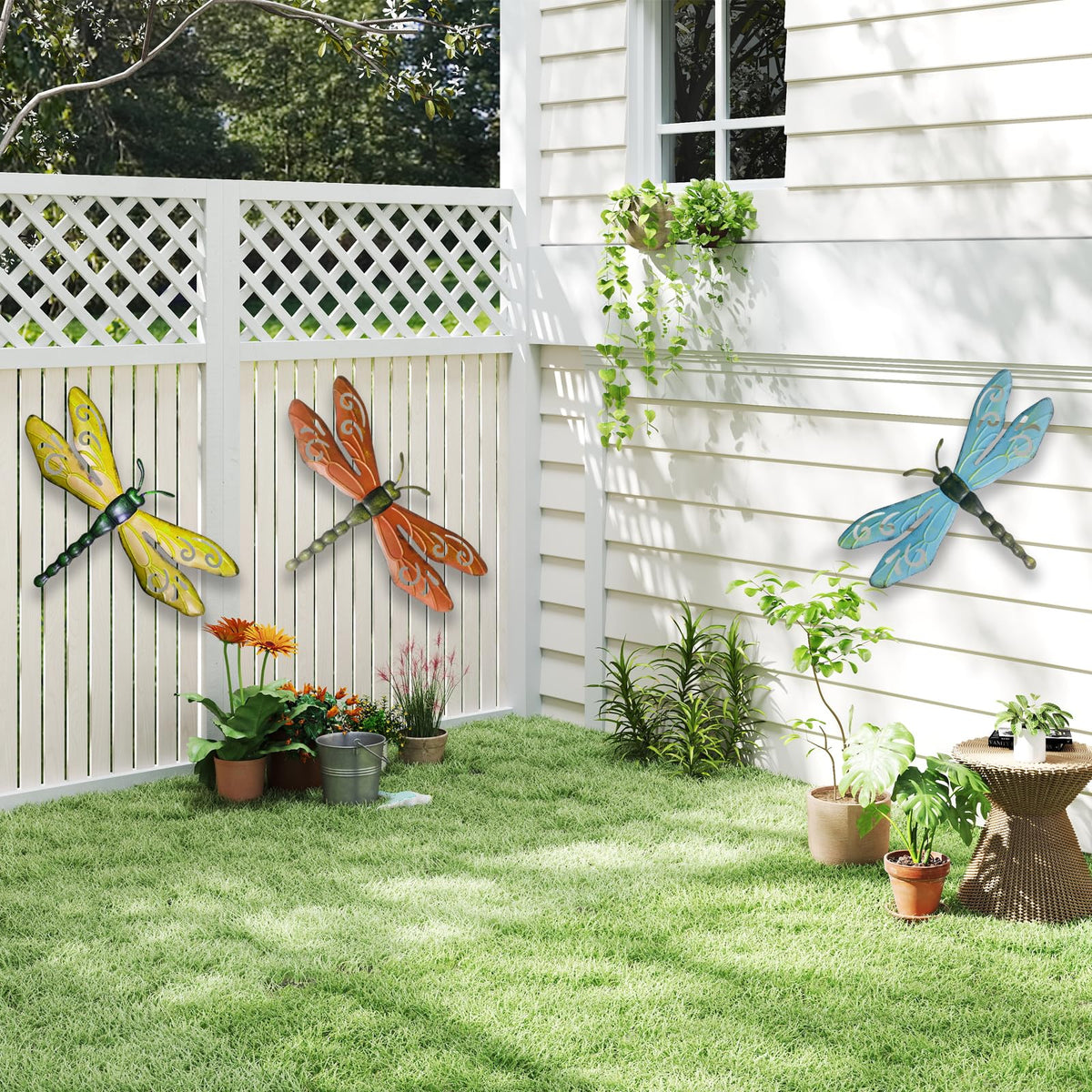 Handmade vintage style adds retro charm to any space.