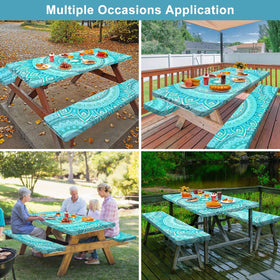 Play Tailor easy-clean fabric simplifies cleanup after meals.