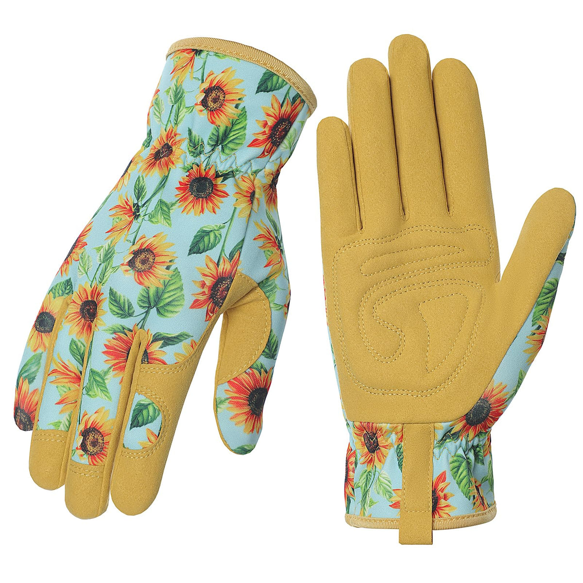 Pleneal leather thorn-proof gardening gloves protect hands during pruning