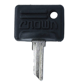 PLENTZOM ignition key 107151001 in hand for easy stock replacement.