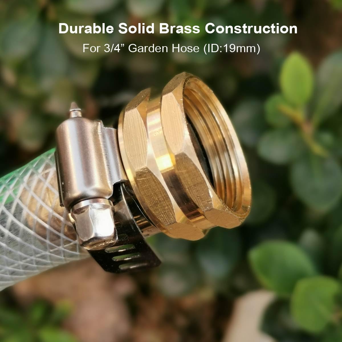 PLG easy-install hose end repair is great for DIY gardeners.