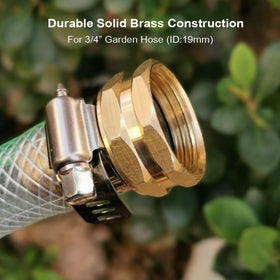 PLG easy-install hose end repair is great for DIY gardeners.