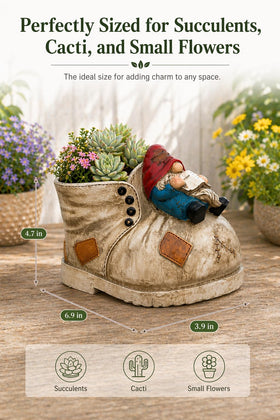 PlotX tiny planter suits herbs, cacti, or small flowers gracefully.