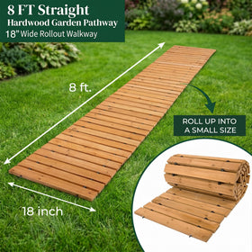 Plow & Hearth weather-resistant cedar planks stay attractive in outdoor use