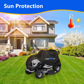 Plscoverit universal fit covers most riding mowers securely