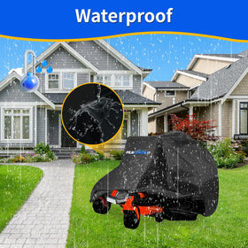 Plscoverit universal-fit mower cover protects most zero-turn models