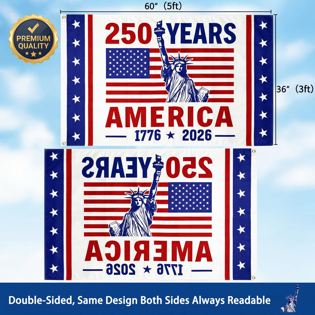 PLTCAT fade resistant polyester flag designed for long lasting outdoor use
