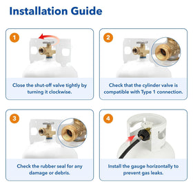 PLUMBINGMASTER hose in outdoor camping and RV scenarios for grilling and heating.