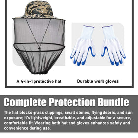 PLUMIA work gloves provide grip and hand protection