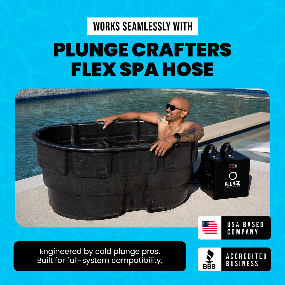 Plunge Crafters mounting bracket and wrench included for quick installation