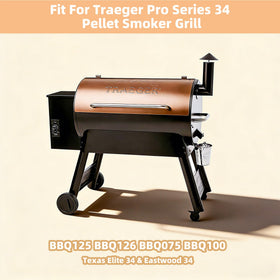 PLUSBROIL BAC410 reusable aluminum liner withstands high heat for multiple uses.