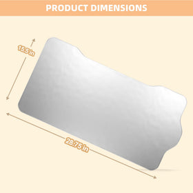 PLUSBROIL BAC521 heavy-duty aluminum material provides durable grilling protection