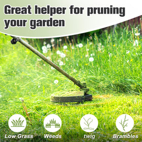 PLUSINTO trimmer line easy install visual quick replacement for maintenance