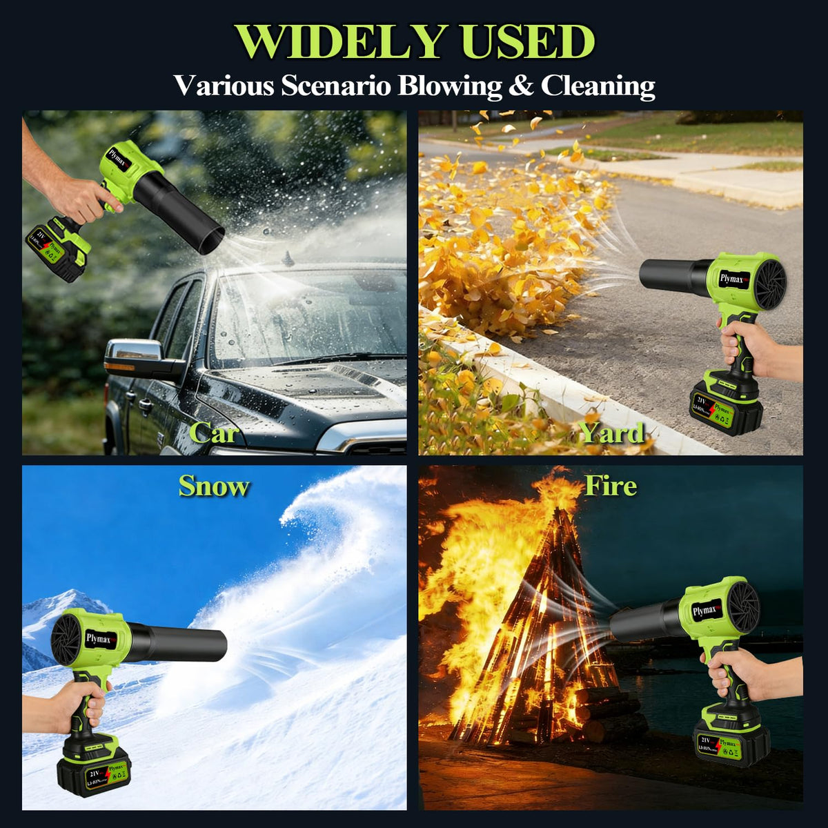 Plymax lightweight ergonomic handle reduces fatigue