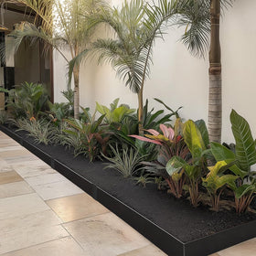 Pmango edging provides a clean, stylish border to elevate curb appeal.