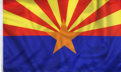 PMLAND Arizona flag 3x5 outdoor display with vivid color and durable fabric