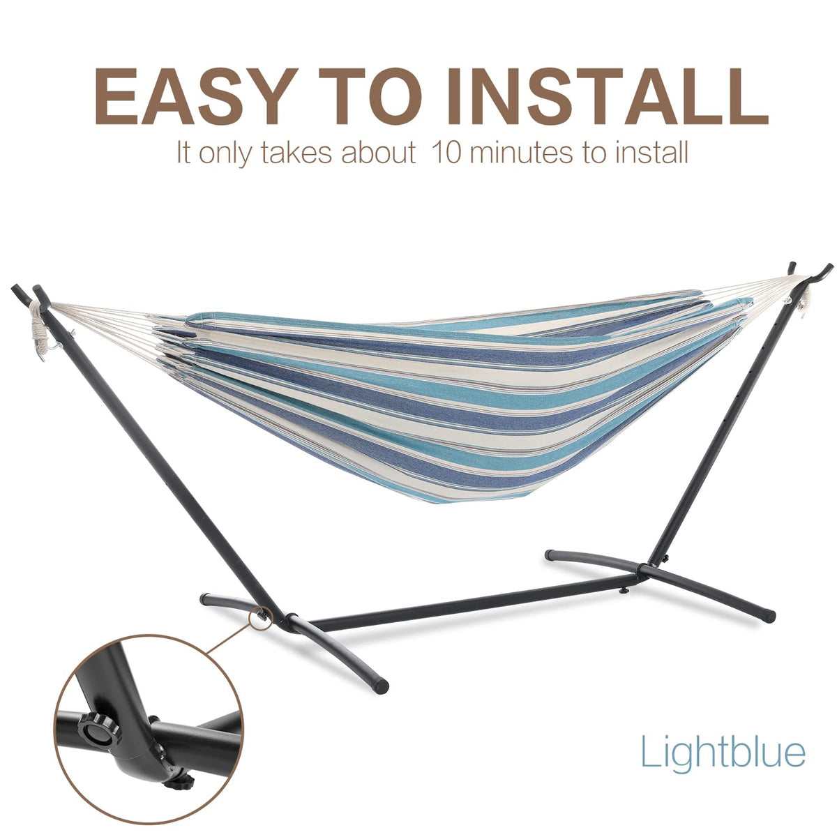PNAEUT 450lbs capacity supports two people for shared leisure.