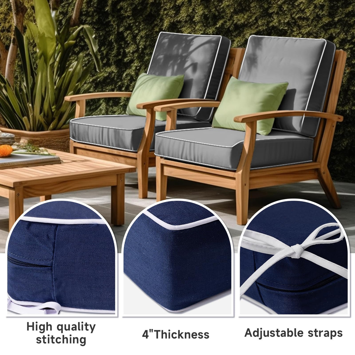 PNP FKJP olefin fabric demonstrates UV resistance for sunny patios