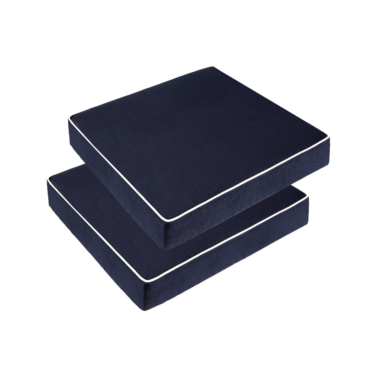 PNP FKJP outdoor chair cushion 20x20x4 navy offers plush comfort outdoors