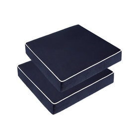PNP FKJP outdoor chair cushion 20x20x4 navy offers plush comfort outdoors