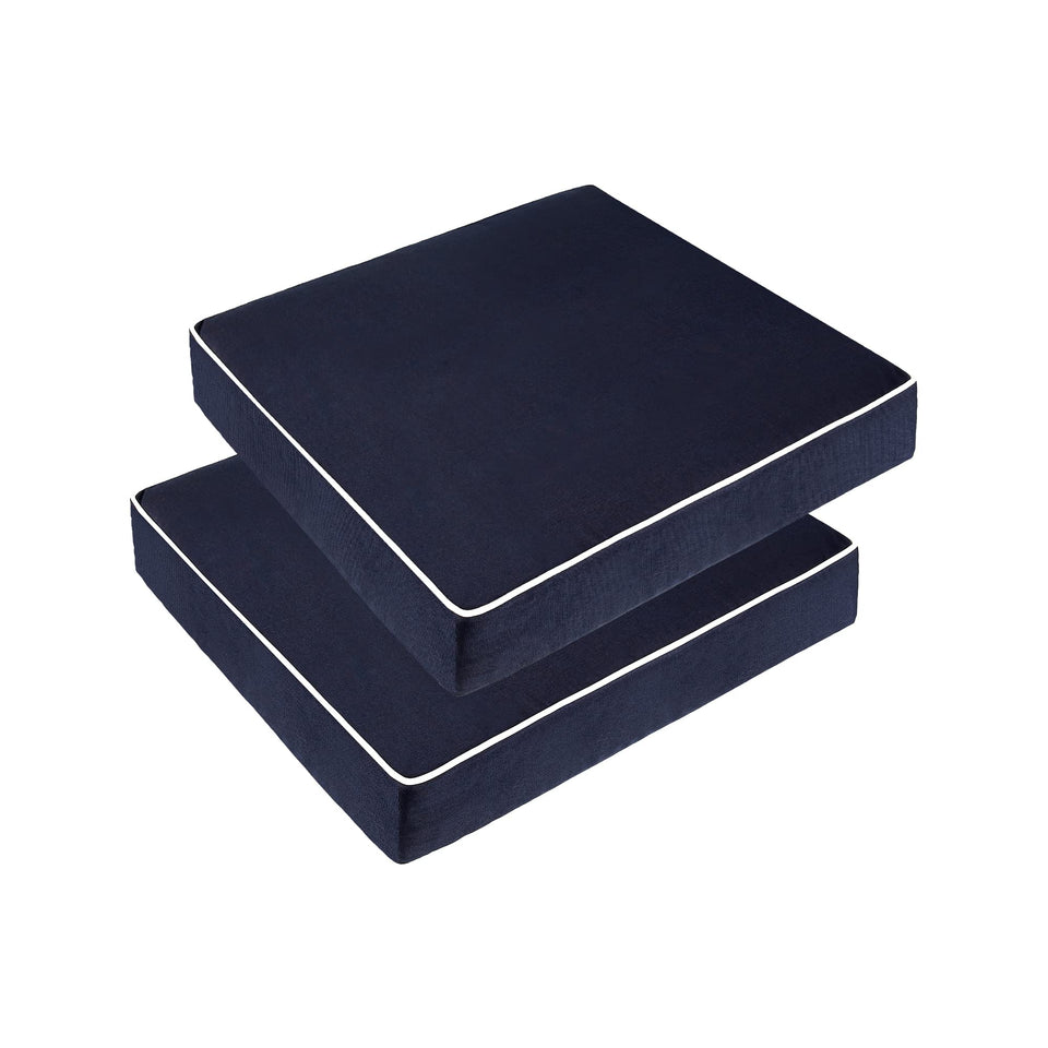 PNP FKJP outdoor chair cushion 20x20x4 navy offers plush comfort outdoors