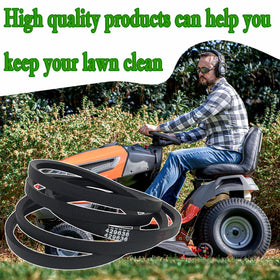 Mower on a lawn demonstrates straightforward installation and maintenance idea