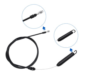 Poagavgs eyelet and spring ends simplify replacement and installation.