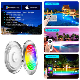 PoCare 60W inground pool light brightens large pools up to 50,000 gallons