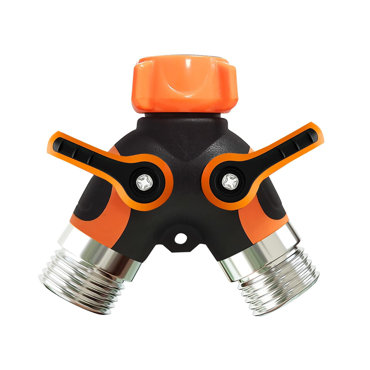 POCKET PANDA pipe splitter dual way showing versatile water distribution for garden tasks