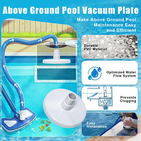 1-25-inch vacuum hose connector for quick, secure pool cleaning setup.