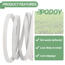 Durability closeup of Podoy 196103 belt indicating heat and wear resistance