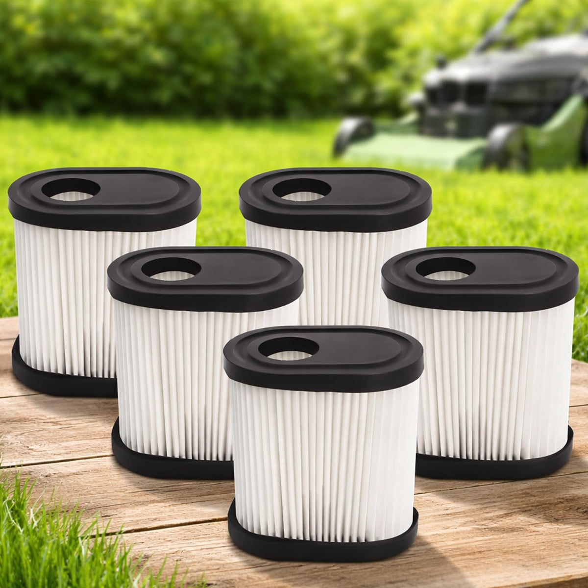 Podoy 36905 air filter pack for Tecumseh and Toro mowers improves airflow and engine protection.