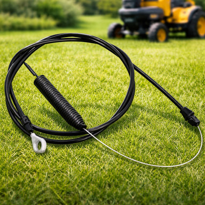 Podoy 584243501 clutch cable close-up showing durable construction for compatible tractors