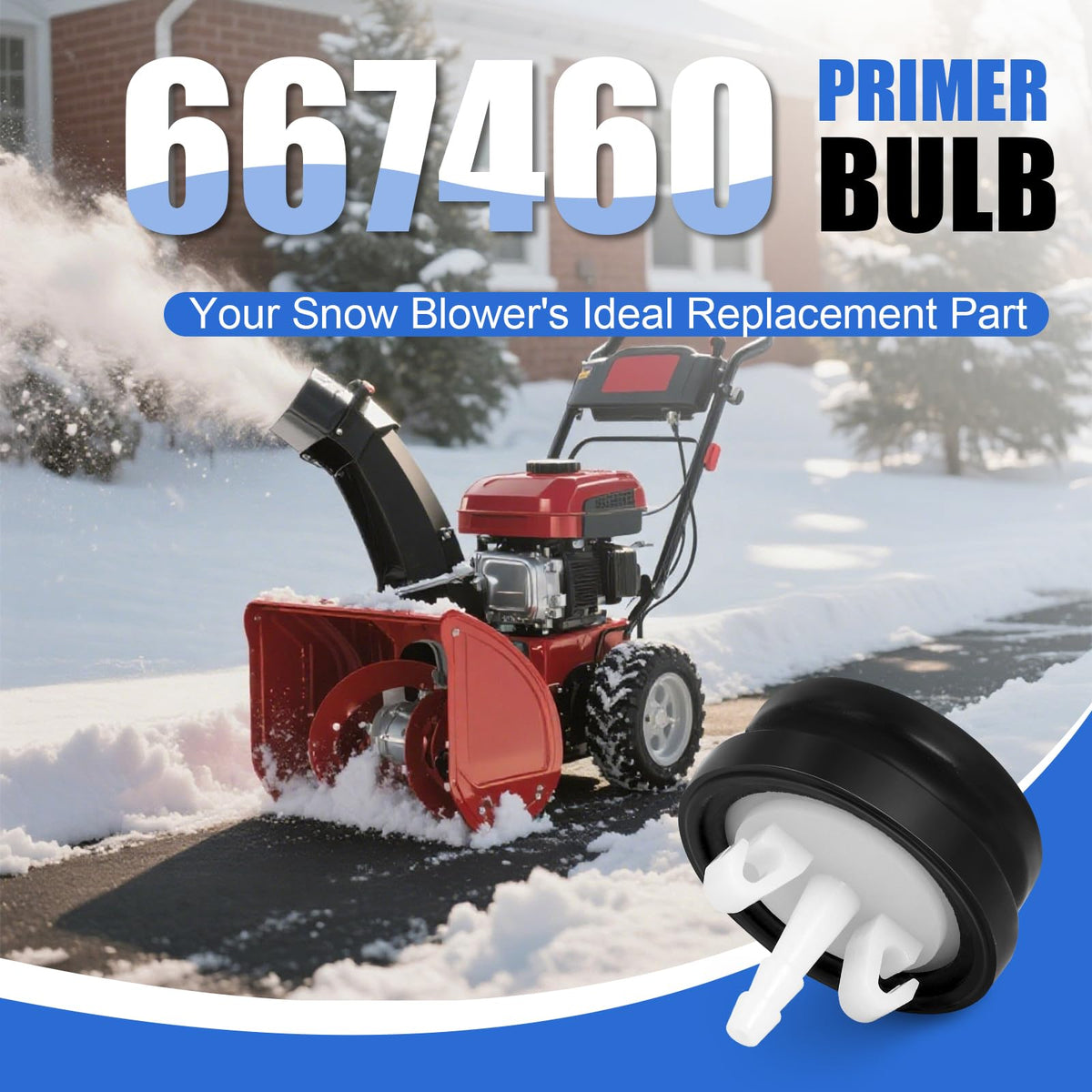 Podoy 667460 primer bulb cold-weather durability in action.