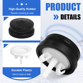 Podoy 667460 primer bulb side view highlighting flexible rubber material.