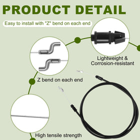 Podoy 946-05105A compatible with Craftsman mowers for quick replacement.