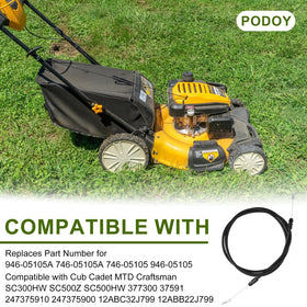 Podoy 946-05105A suitable for MTD lawn mowers with durable construction.