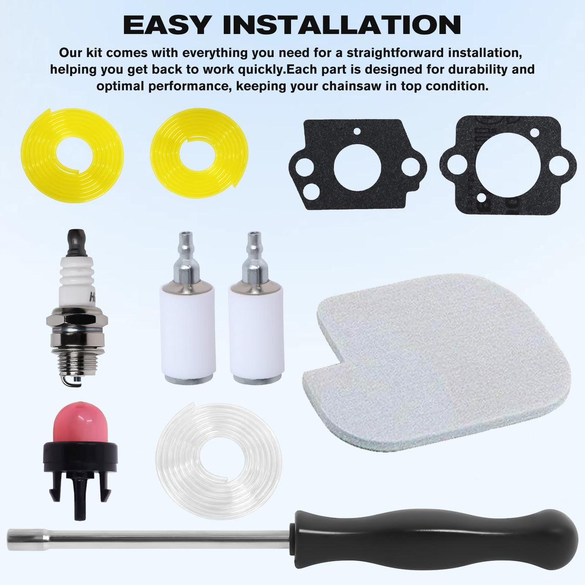 Podoy adjustment tool enables precise carburetor tuning.