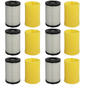 Podoy air filter six-pack packaging for quick lawn mower maintenance