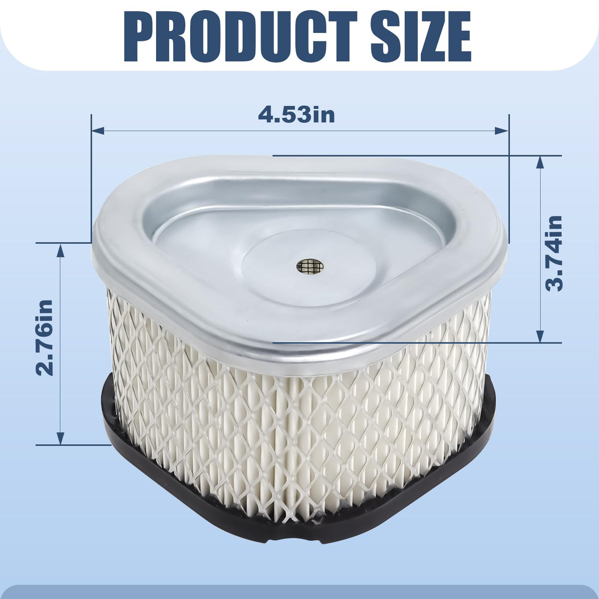 Podoy air filter for GT225 lawn tractors supports steady operation.