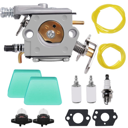Podoy carburetor for Poulan 1950 assembly close-up for easy installation.