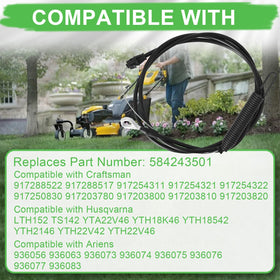 Podoy packaging image showing 584243501 clutch cable included