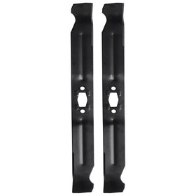 Podoy 21-inch blade aligned with deck, compatible with DEWALT and Cub Cadet models