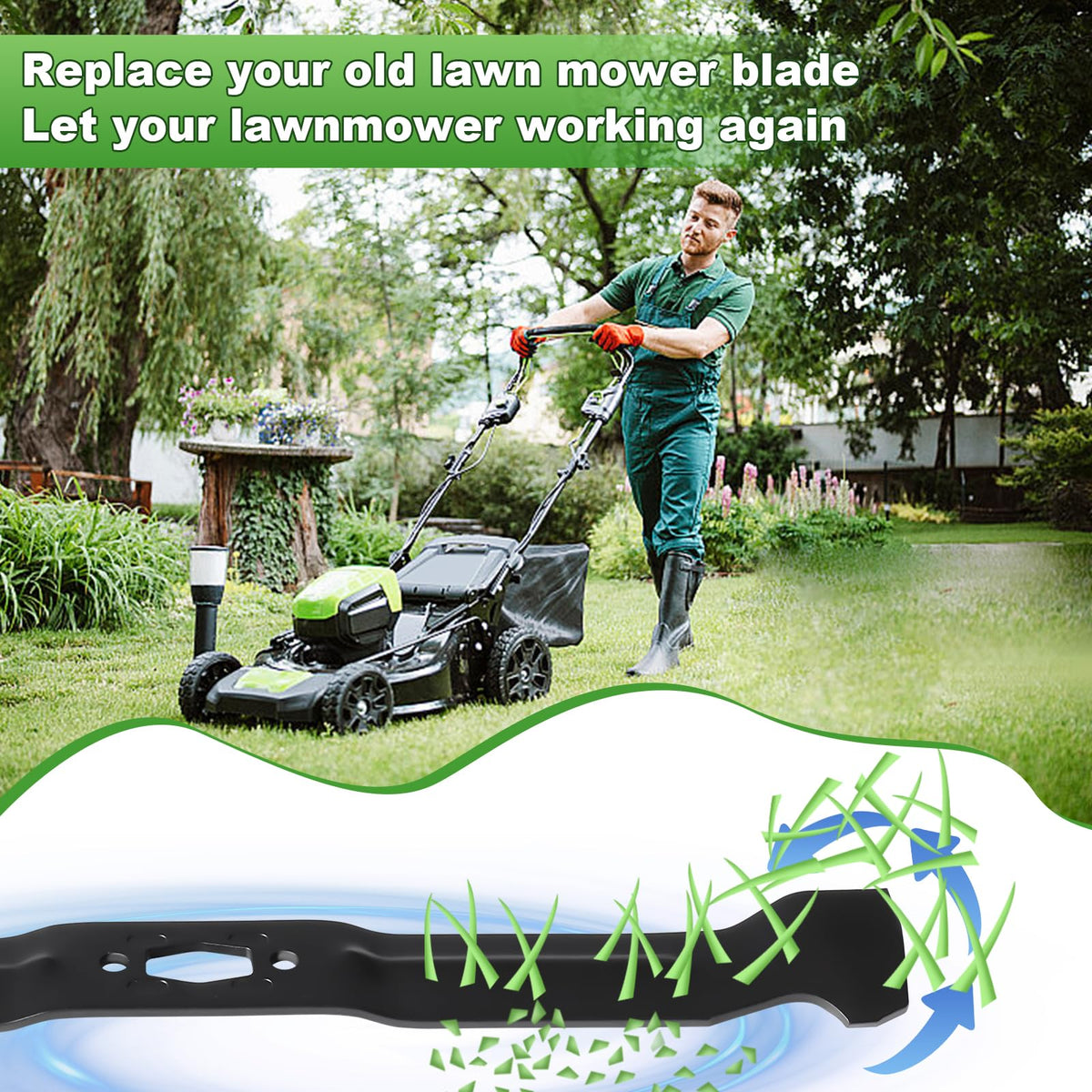 Podoy blade with rust-resistant coating for outdoor durability