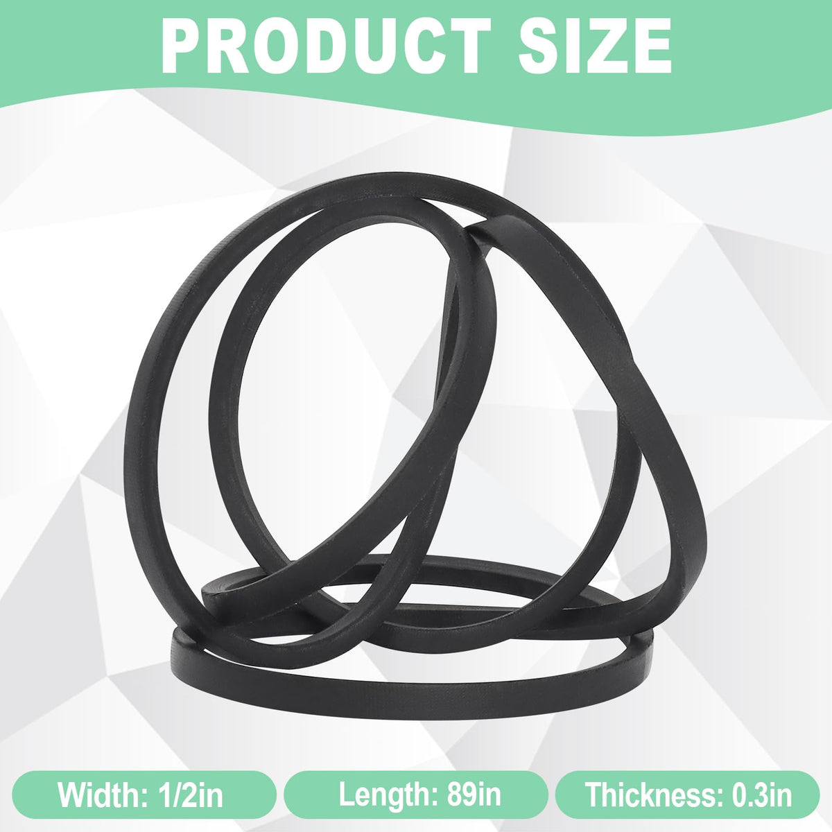 Podoy GX20006 belt compatible with John Deere D-series and L-series