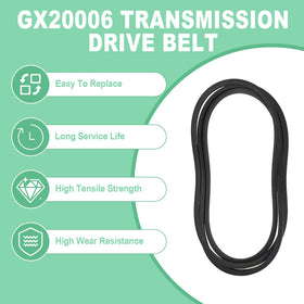 Podoy GX20006 belt on a John Deere mower for reliable operation