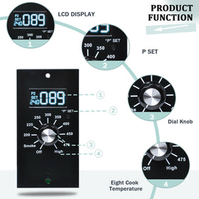 Podoy high mode speeds preheating for quicker grilling sessions.