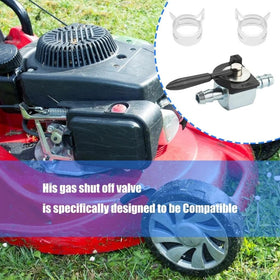 Podoy four clamps included to secure 1/4 inch fuel hoses.