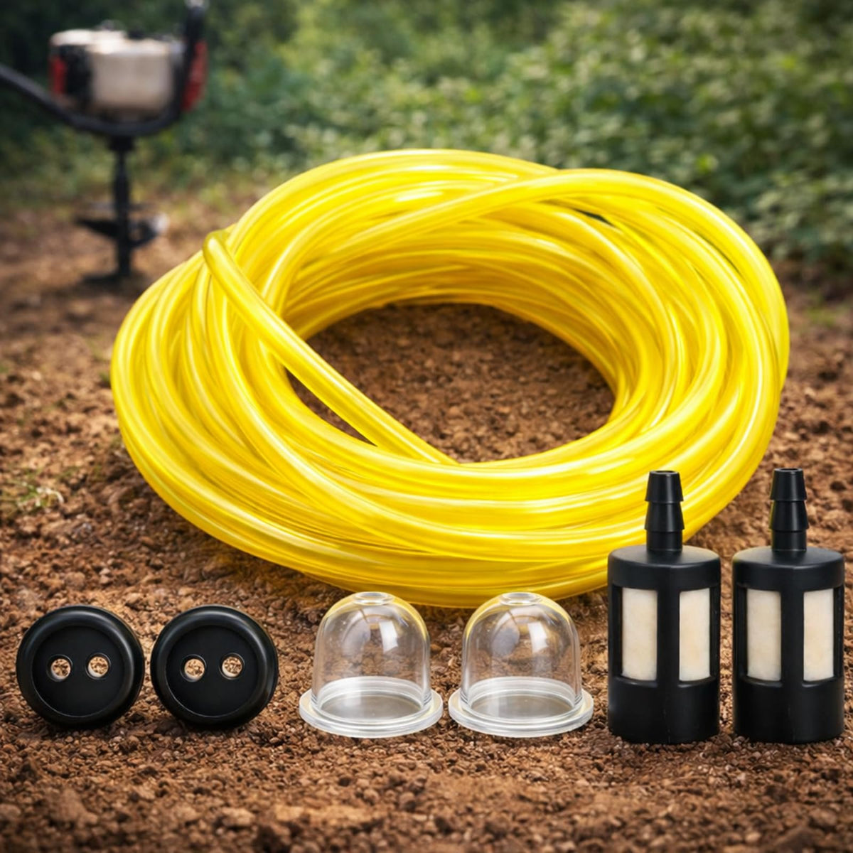 Podoy MC43 fuel line kit for Earthquake engines; easy install and reliable fuel flow.