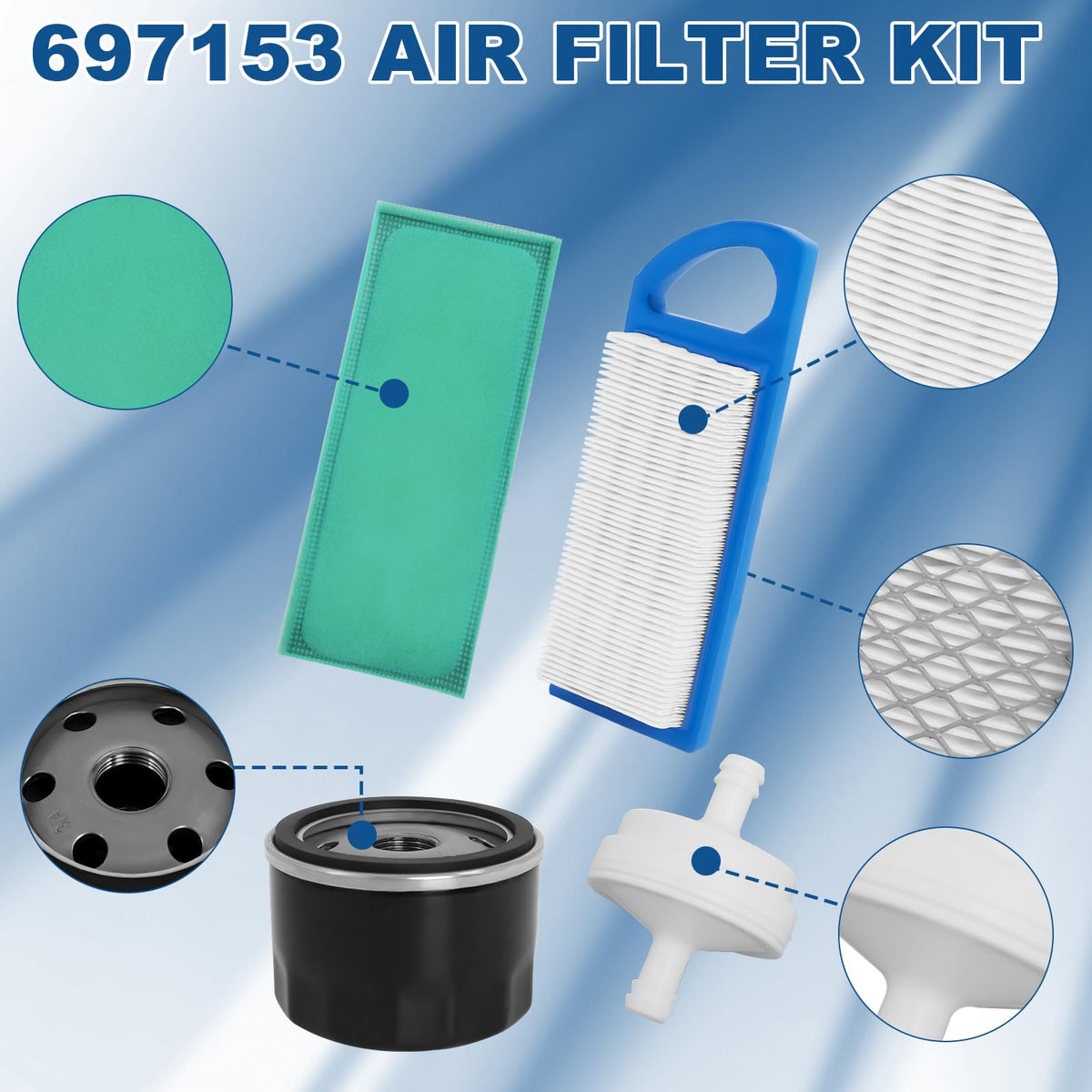 Podoy oil filter 492932s reduces contaminants to protect engine